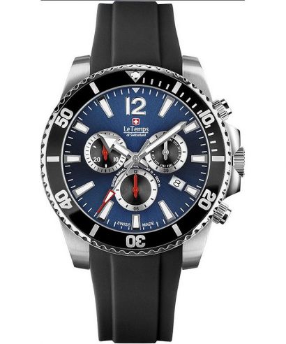 Le Temps Swiss Naval Patrol Chronograph watch