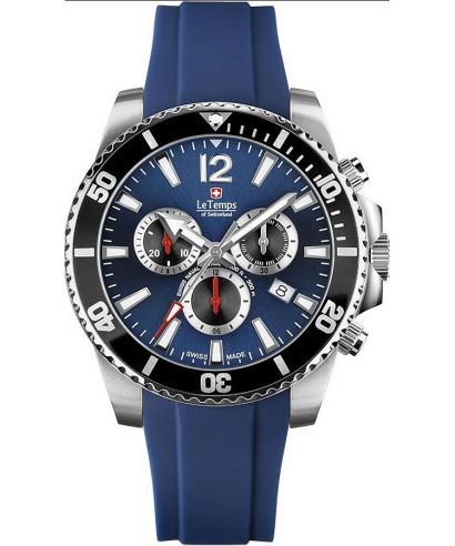 Le Temps Swiss Naval Patrol Chronograph watch