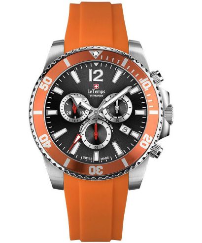 Le Temps Swiss Naval Patrol Chronograph watch