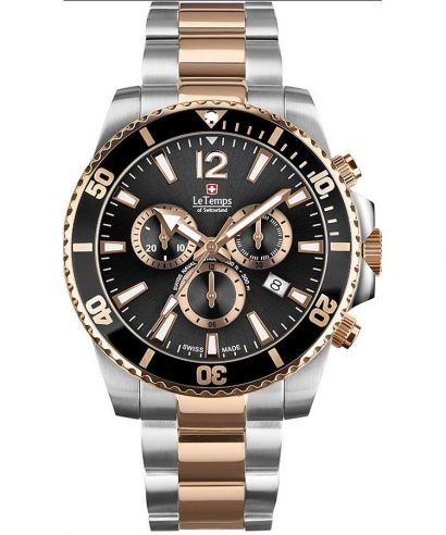 Le Temps Swiss Naval Patrol Chronograph watch
