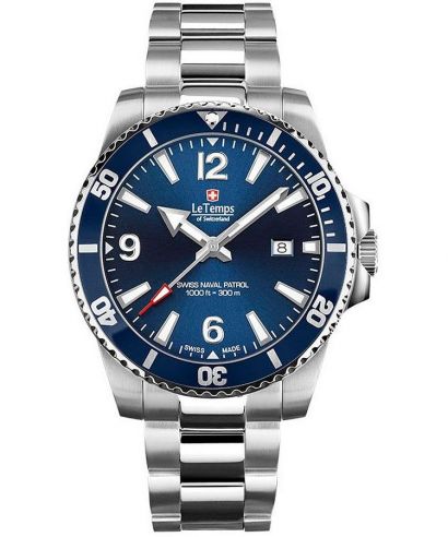 Le Temps Swiss Naval Patrol watch