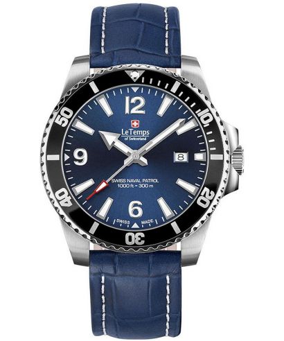 Le Temps Swiss Naval Patrol watch