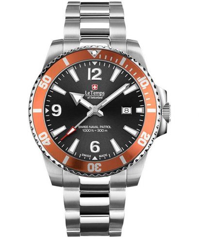 Le Temps Swiss Naval Patrol watch