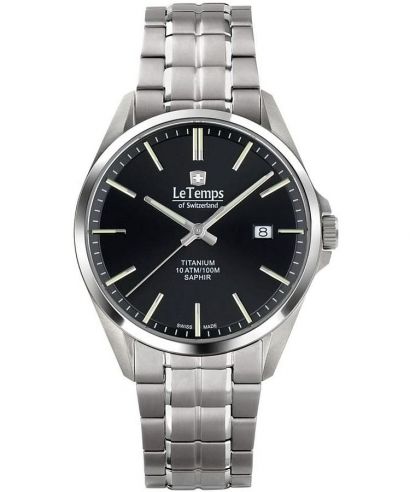 Le Temps Titanium watch