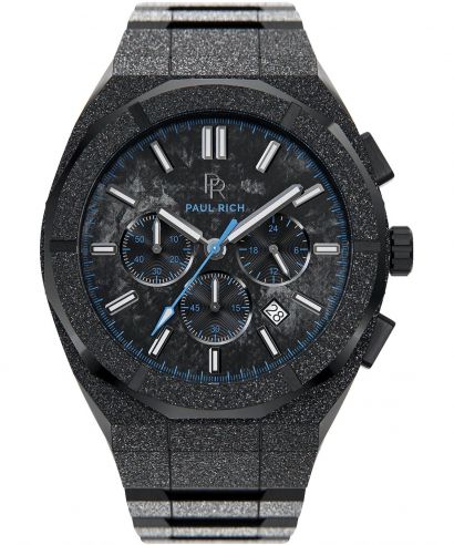 Paul Rich Motorsport Frosted Carbon Blue Chronograph Limited Edition  watch