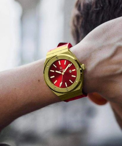 Paul Rich Signature Sultan's Ruby 45 Leather watch