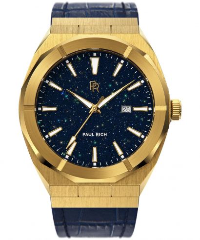 Paul Rich Star Dust Gold Leather 45 Auto watch