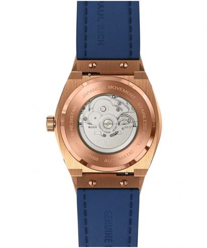 Paul Rich Star Dust Rose Gold Leather 42 Auto watch