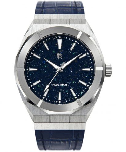 Paul Rich Star Dust Silver Leather 42 watch