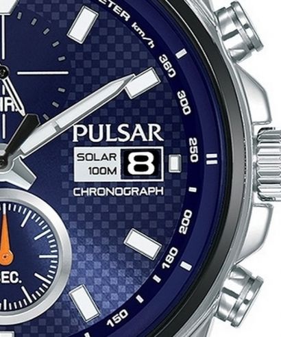Pulsar Accelerator Solar Chronograph Men's Watch