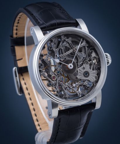 Schaumburg Unikatorium Palaonhorologie Skeleton Men's Watch