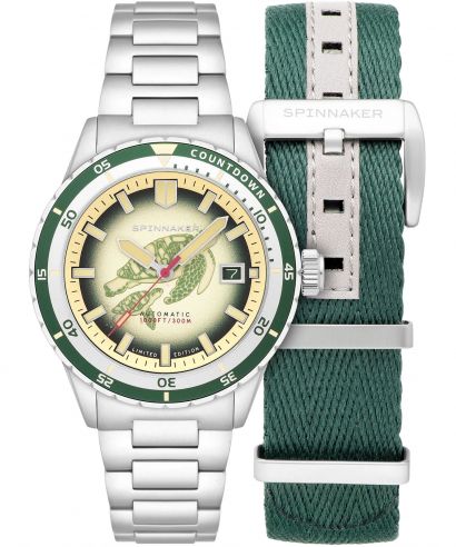 Spinnaker Hass Turtle Green MCS Limited Edition SET  watch