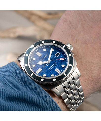 Spinnaker Hull Commander Lapis Lazuli Limited Editon SET  watch
