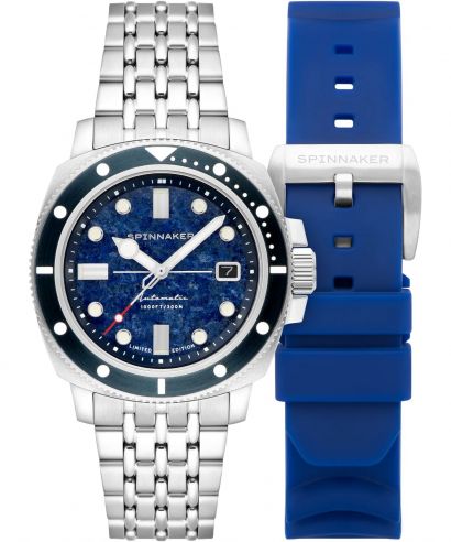 Spinnaker Hull Commander Lapis Lazuli Limited Editon SET  watch