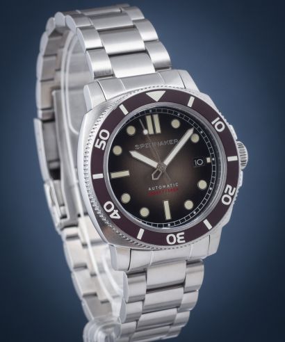 Spinnaker Hull Diver Automatic Harvest Brown watch