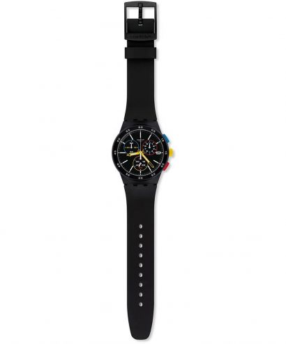 Swatch Black-One Chrono watch