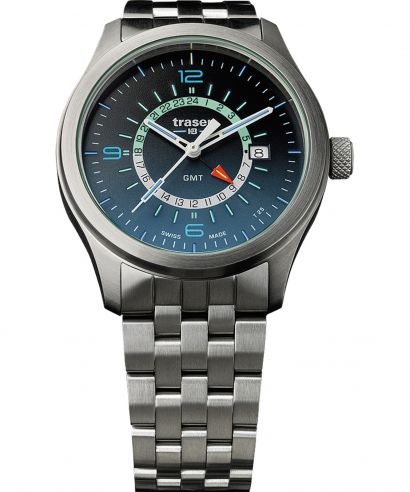Traser P59 Aurora GMT Blue Men's Watch