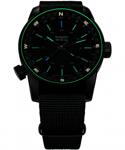 Traser P68 Pathfinder GMT Green Men's Watch
