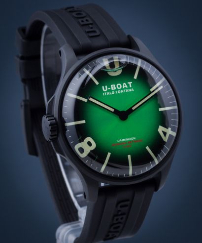 U-BOAT Darkmoon Green IPB Soleil watch
