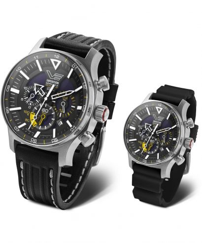 Vostok Europe Expedition North Pole Polar Puppy Solar Power Chronograph Limited Edition SET watch