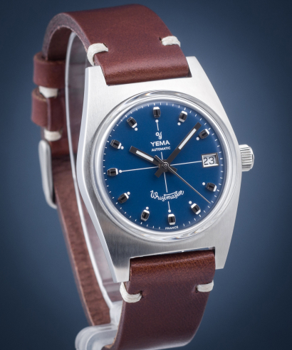 Yema Wristmaster Adventurer Blue watch