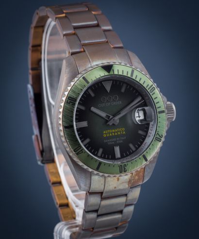 Out Of Order Automatico Quaranta Green watch