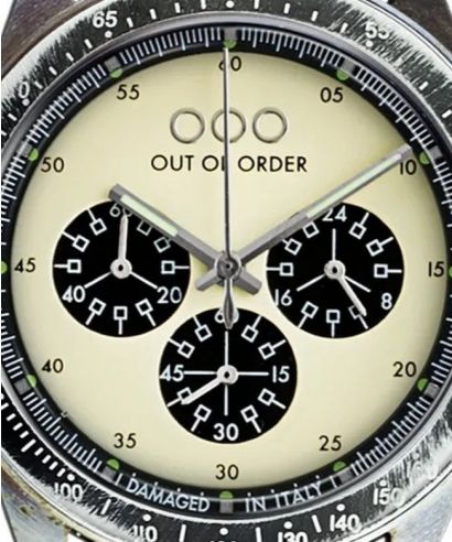 Out Of Order Cronografo Palude Cream watch