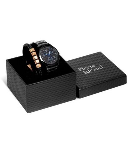 Pierre Ricaud Classic Chronograph SET gents watch