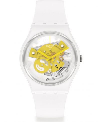 Swatch Bioceramic Time to Yellow Small watch