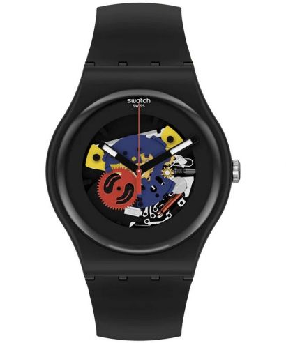 Swatch Black Lacquered watch