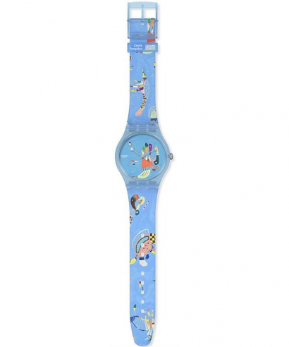 Swatch Blue Sky Pompidou watch