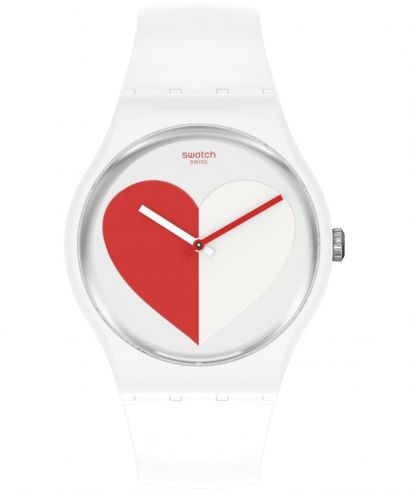 Swatch Half <3 Red watch