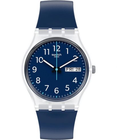 Swatch Rinse Repeat Navy watch