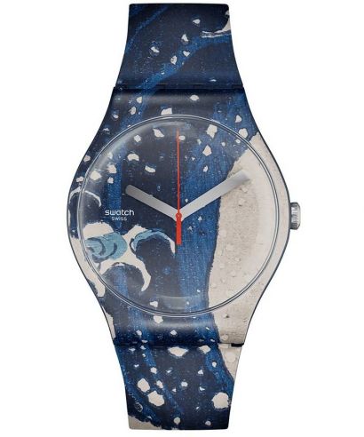 Swatch The Great Wave by Hokusai & Astrolabe watch