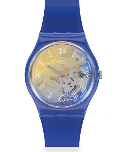 Swatch Yellow Disco Fever watch