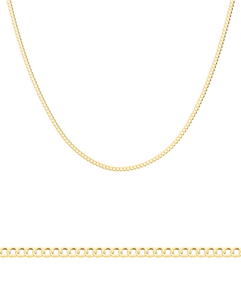 Bonore Length 50 cm, Width 2 mm - Gold 585, Type Curb chain