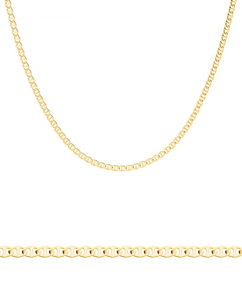 Bonore Length 50 cm, Width 1 mm - Gold 585, Type Gucci chain