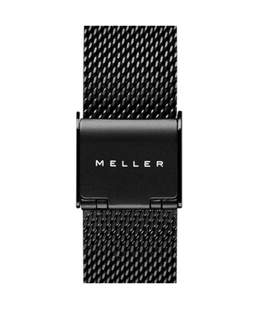 Meller Black Metal W 16 mm Watch Band
