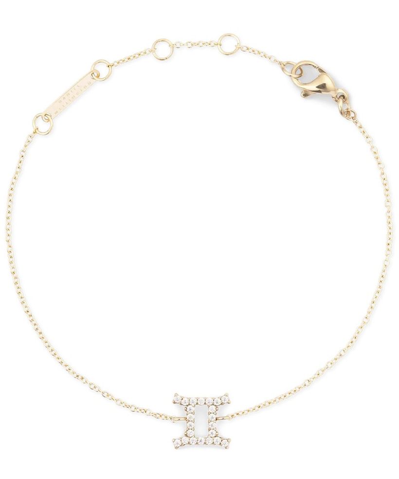 Daniel Wellington Crystal Zodiac Chain Gold Gemini bracelet