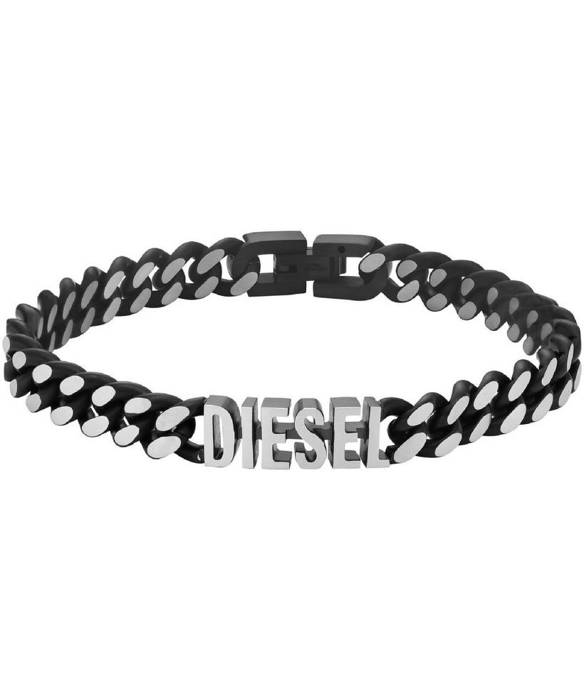 Diesel Steel Font Bracelet