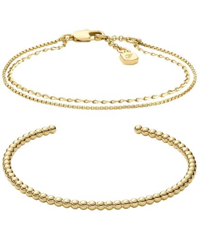 Fossil Ellis Gold-Tone SET bracelet