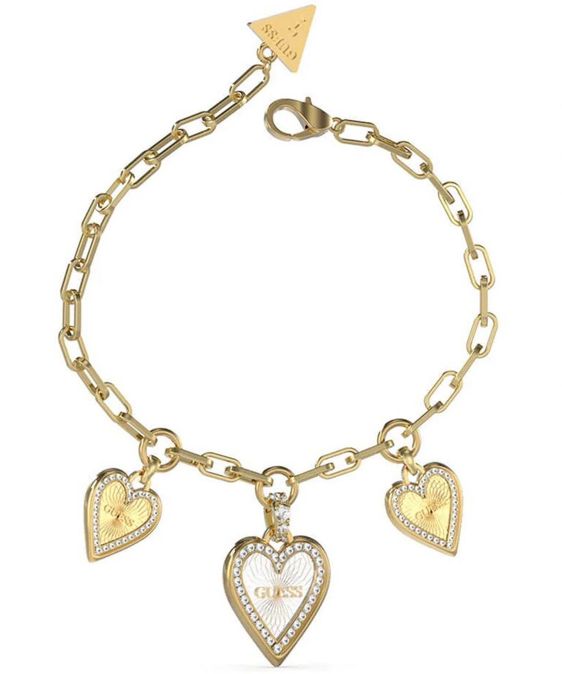 Guess Love Me Tender White Heart bracelet