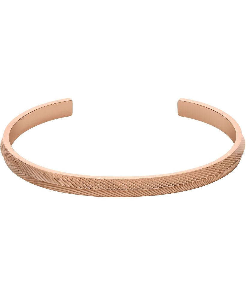 Fossil Harlow Linear Texture bracelet