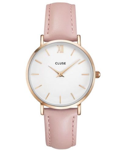 Cluse Minuit Leather Women's Watch