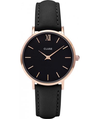 Cluse Minuit Leather Women's Watch