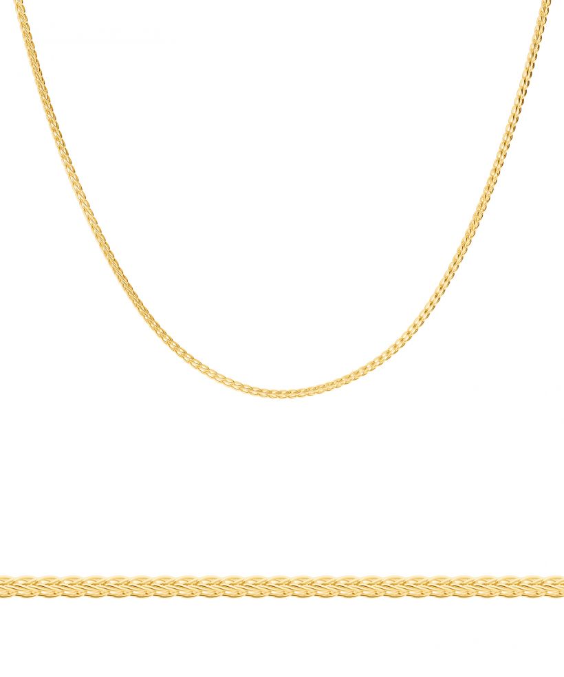 Bonore Length 50 cm, Width 1,5 mm - Gold 585, Type Foxtail chain