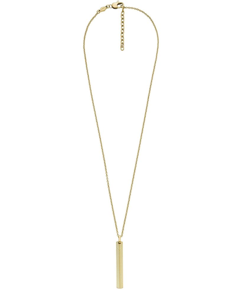 Fossil Harlow Linear Texture necklace