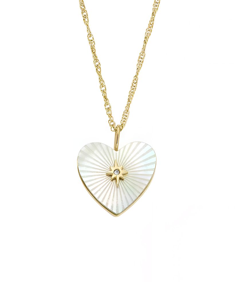 Fossil Radiant Love necklace