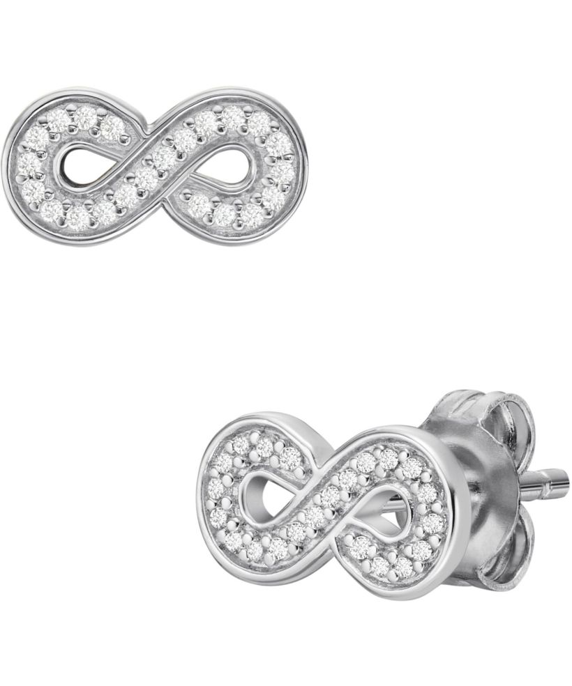 Fossil Infinity Sterling earrings