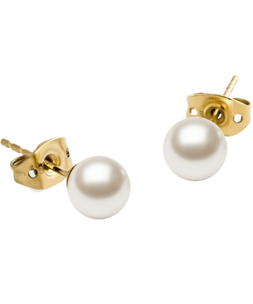 Daniel Wellington Pearl Gold single earring